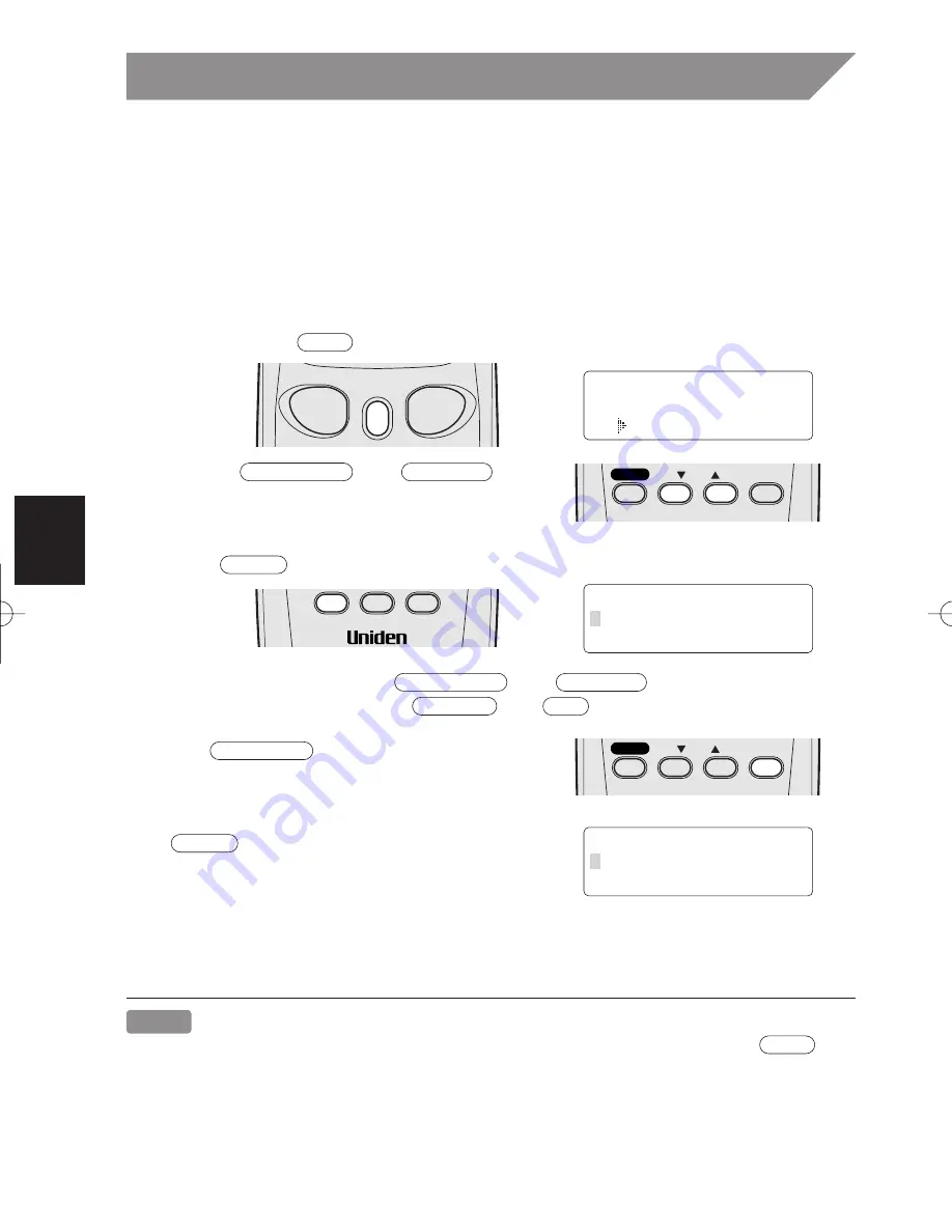 Uniden EXI 7926 Owner'S Manual Download Page 26