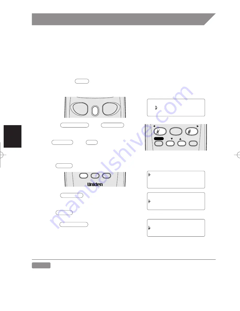 Uniden EXI 7926 Owner'S Manual Download Page 30