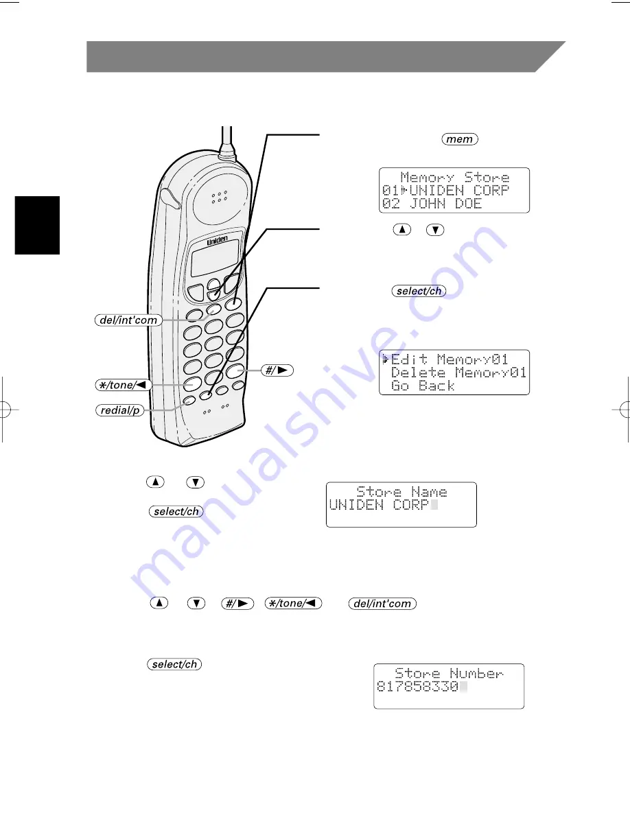 Uniden EXI 8966 Owner'S Manual Download Page 27