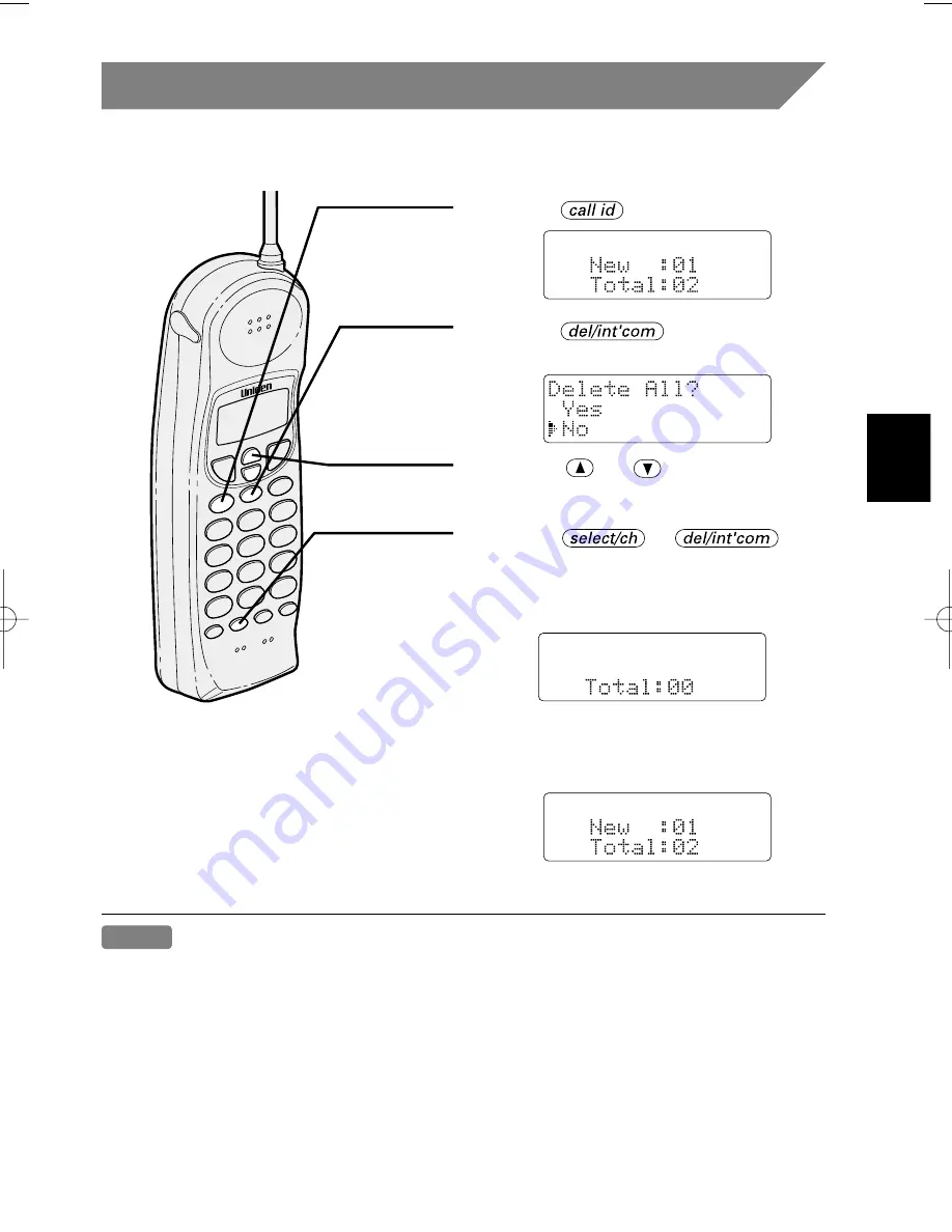 Uniden EXI 8966 Owner'S Manual Download Page 40