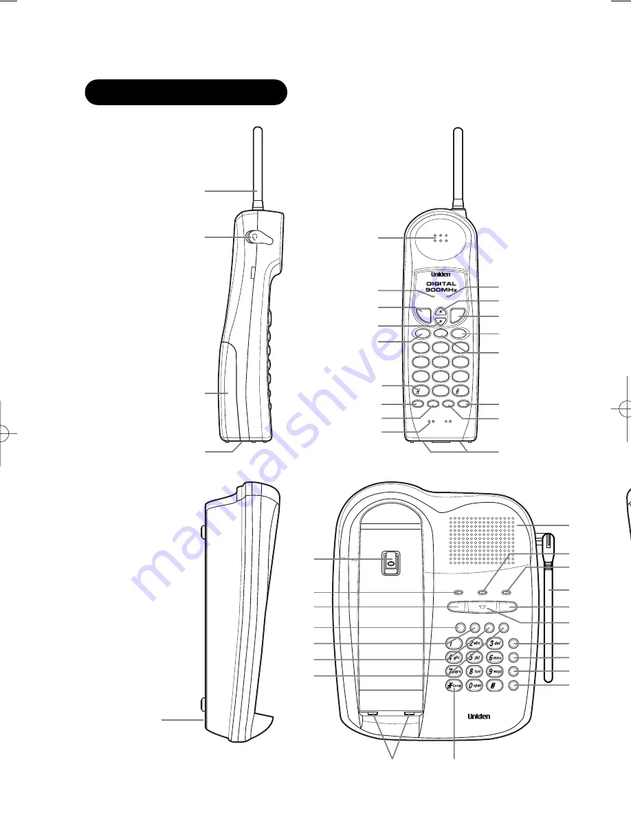 Uniden EXL 8945 Owner'S Manual Download Page 3