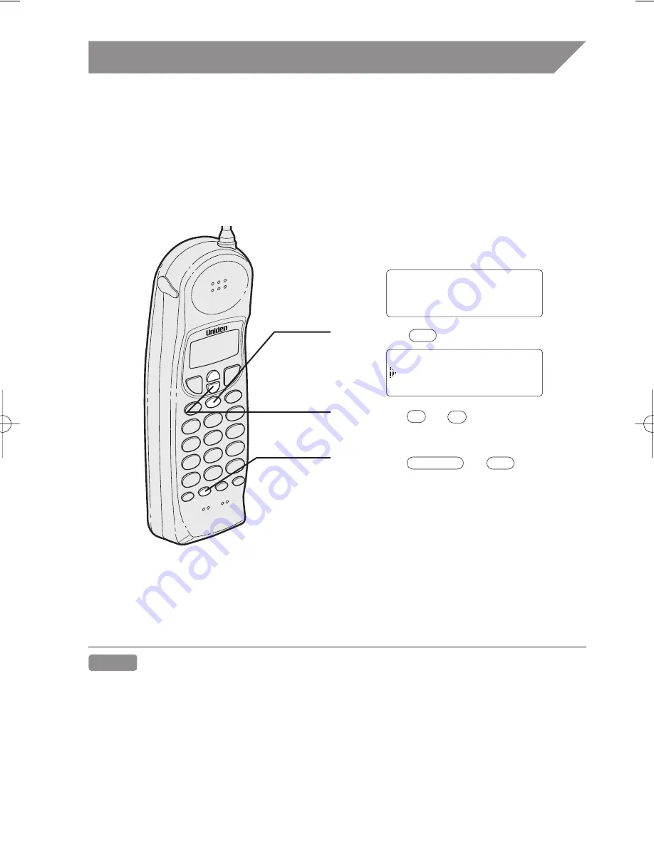 Uniden EXLI 8962 Owner'S Manual Download Page 34