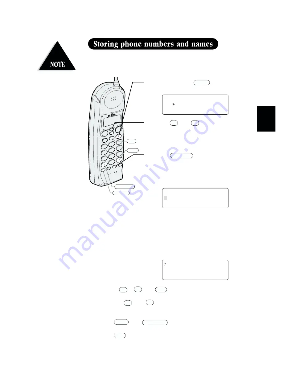 Uniden EXS 2080 Owner'S Manual Download Page 23