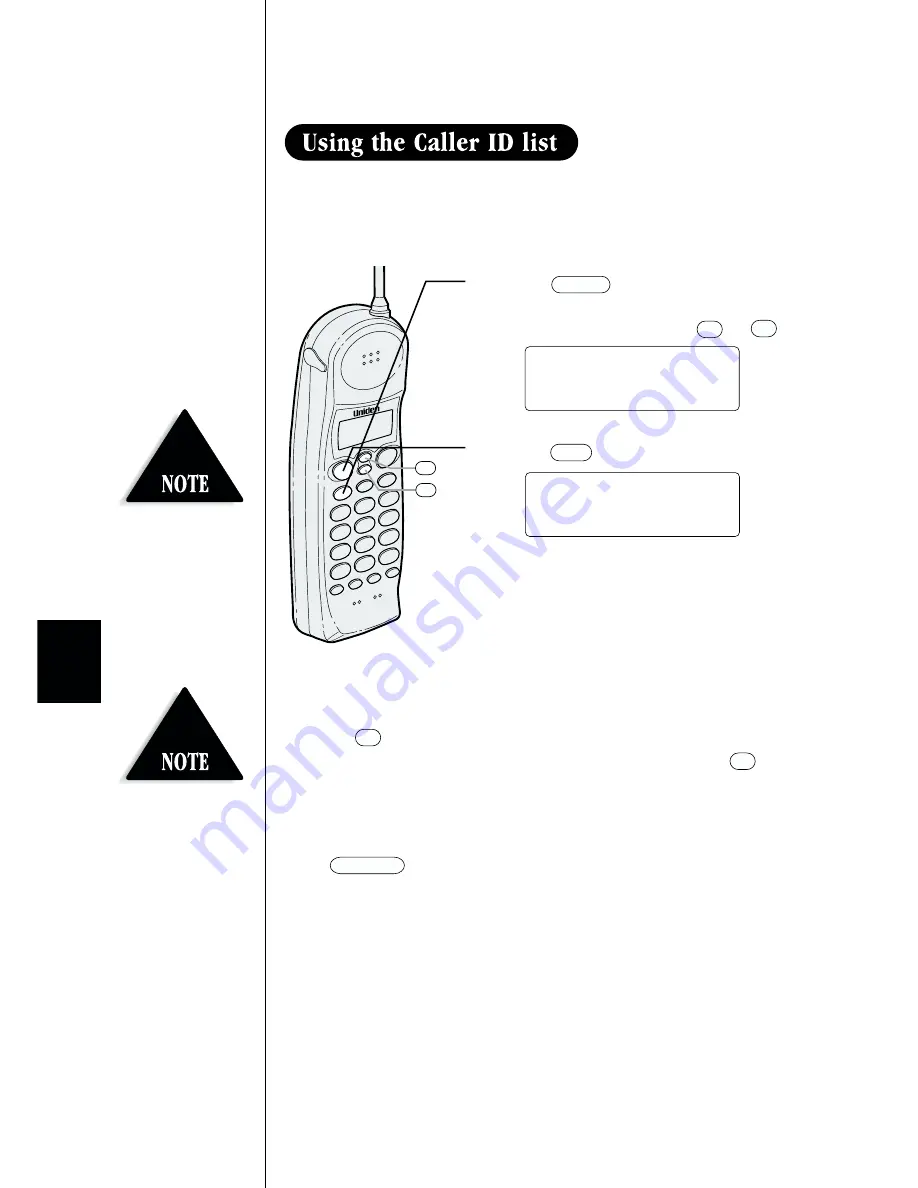 Uniden EXS 2080 Owner'S Manual Download Page 36