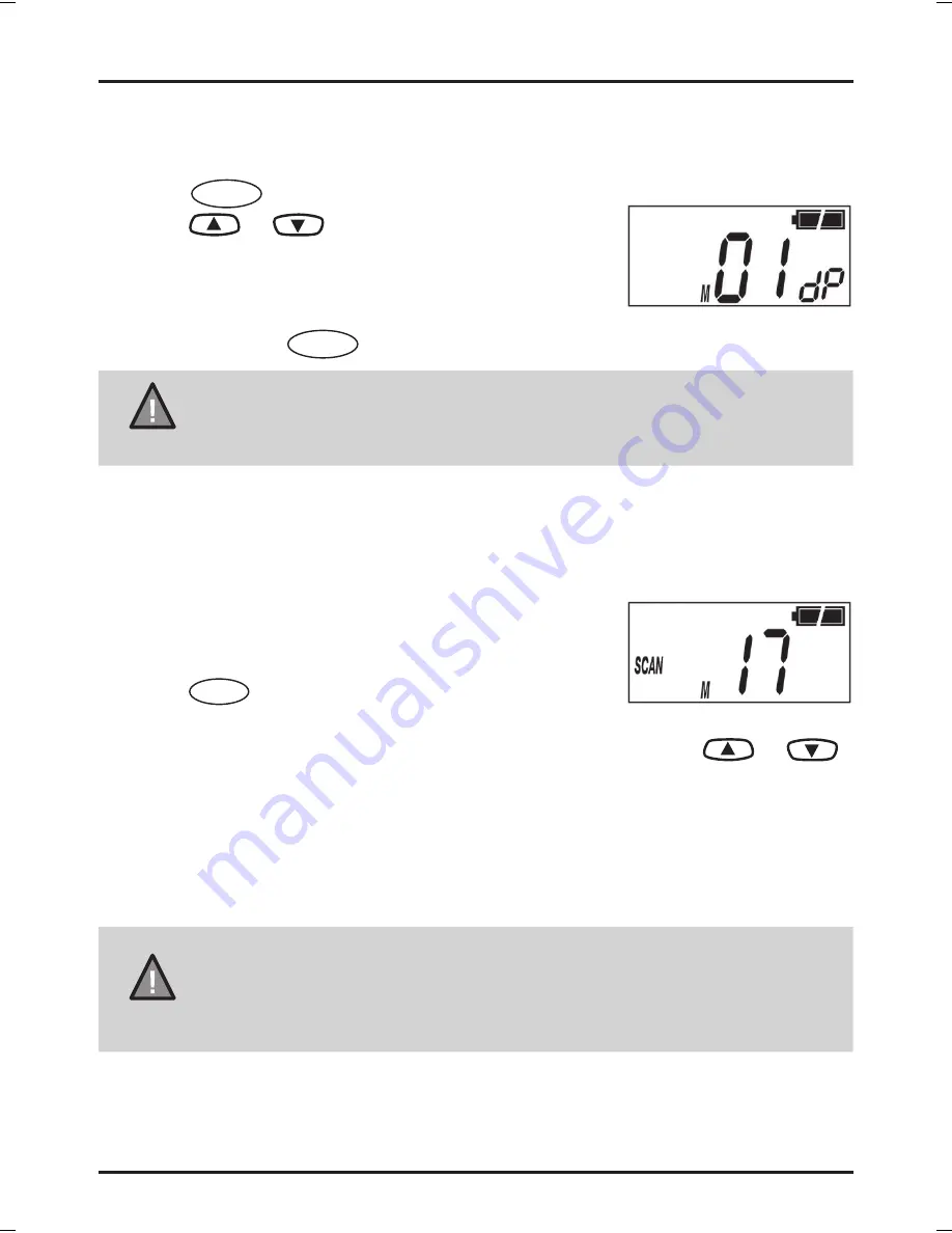 Uniden UH078SX-NB Owner'S Manual Download Page 18