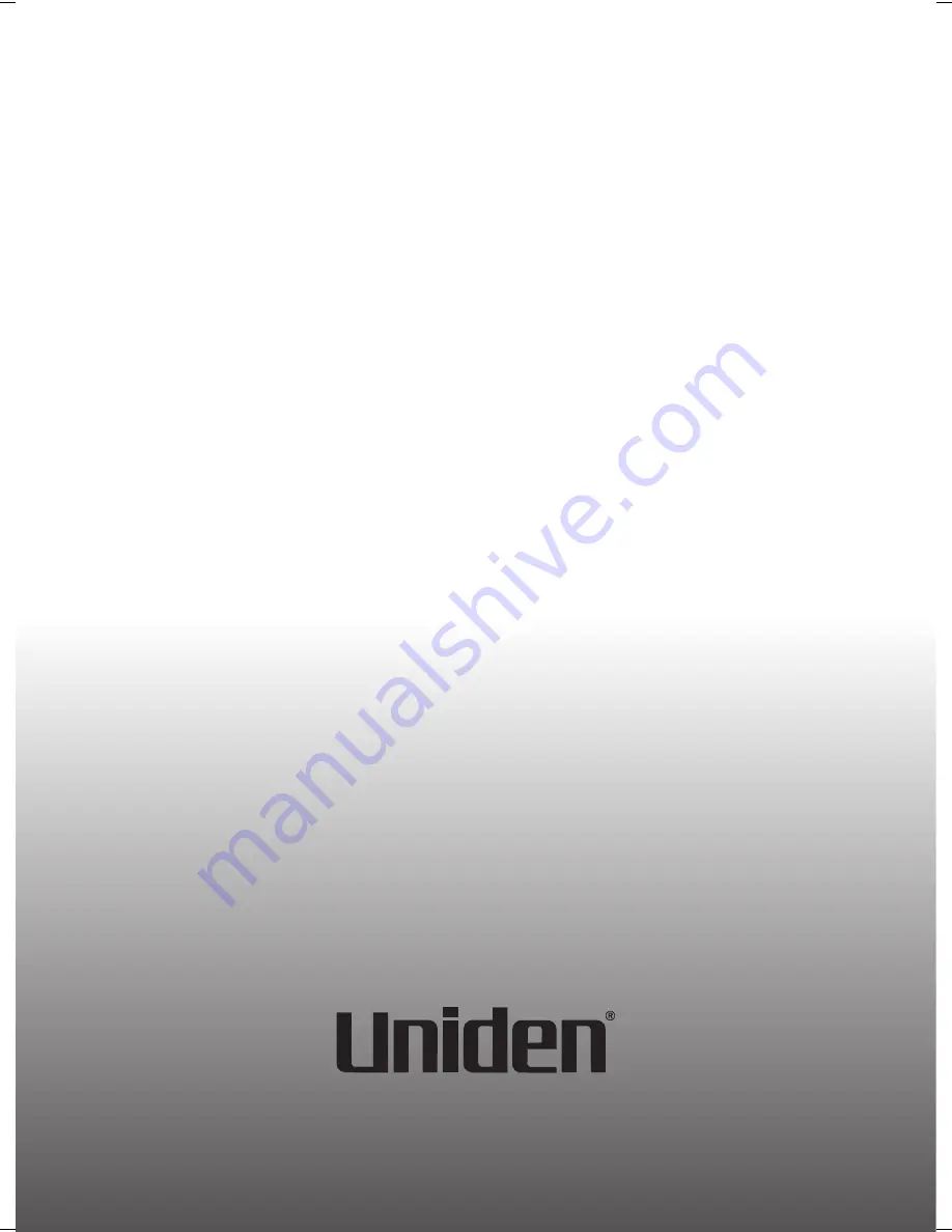 Uniden UH078SX-NB Owner'S Manual Download Page 32