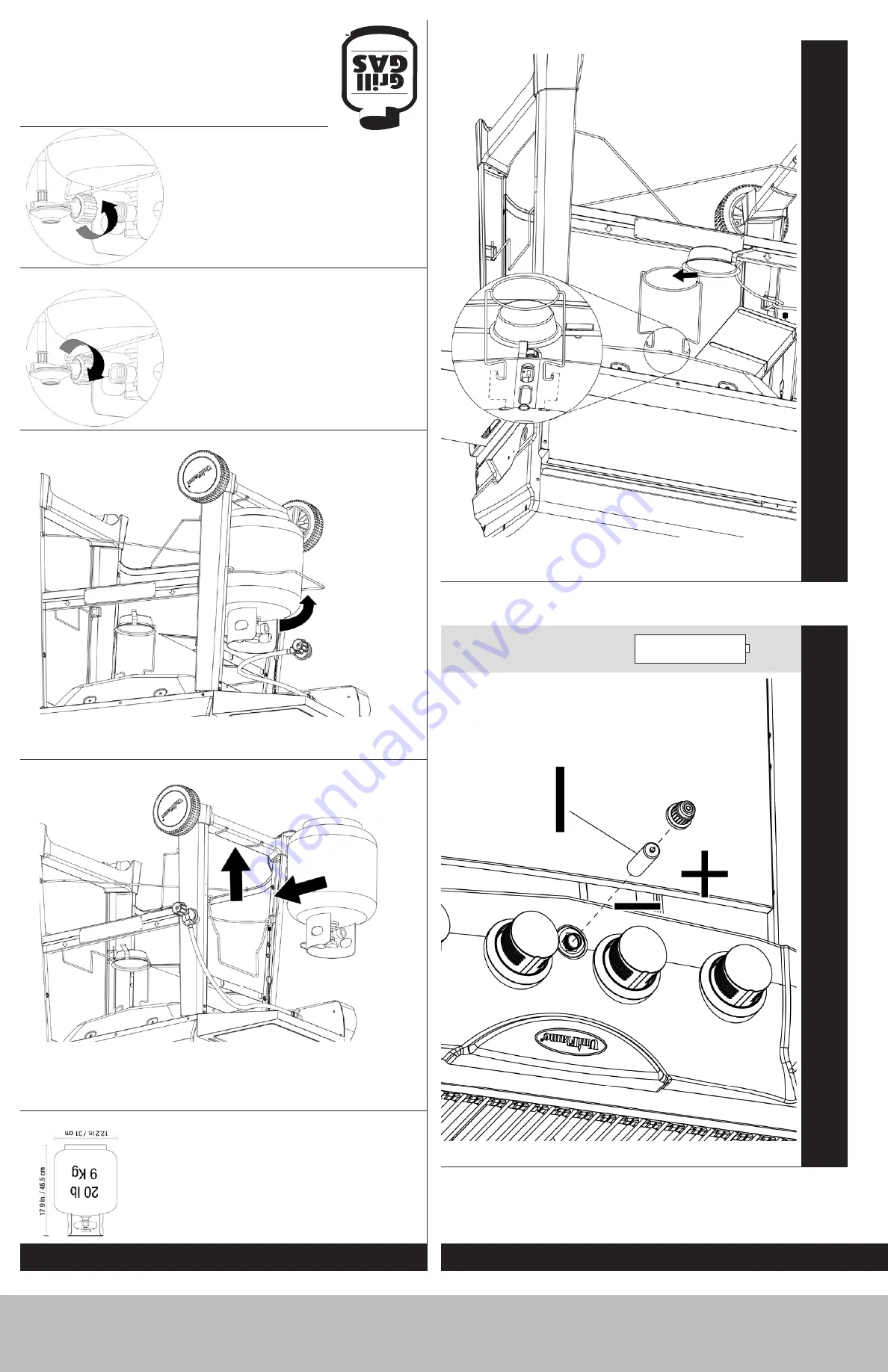 Uniflame GBC983W-C Owner'S Manual Download Page 18