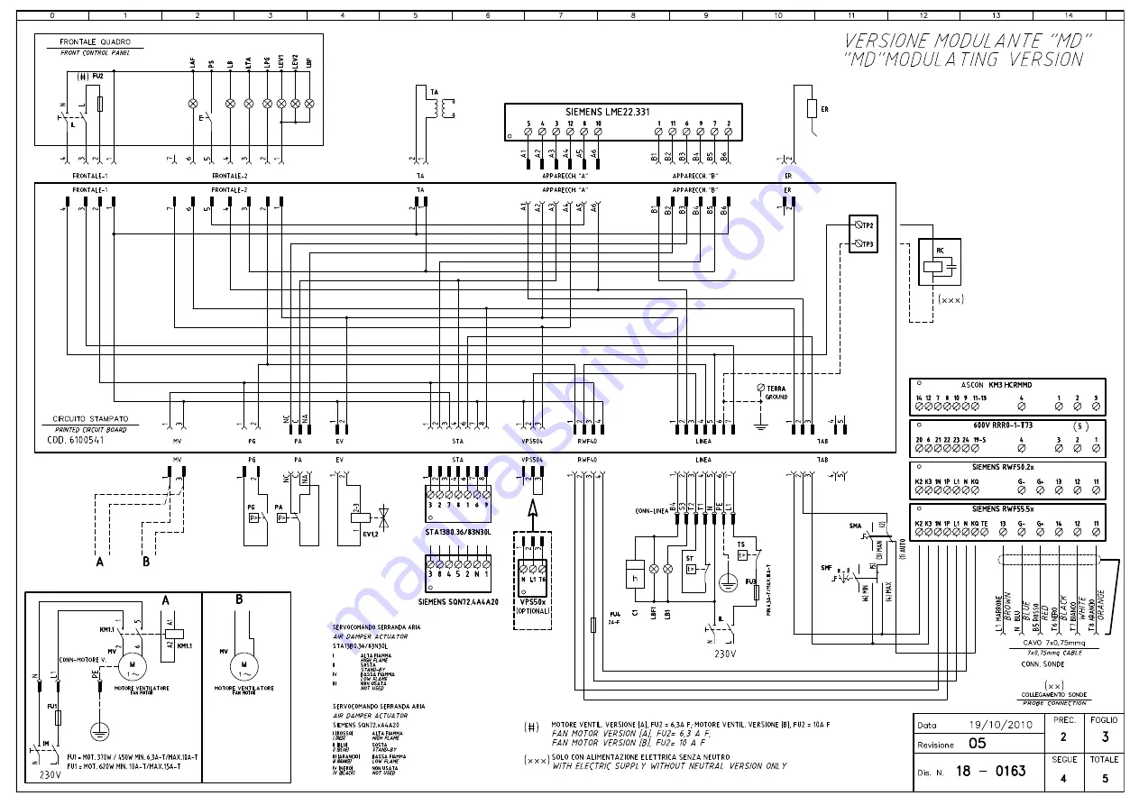 Unigas IDEA LG280 Manual Of Installation - Use - Maintenance Download Page 87