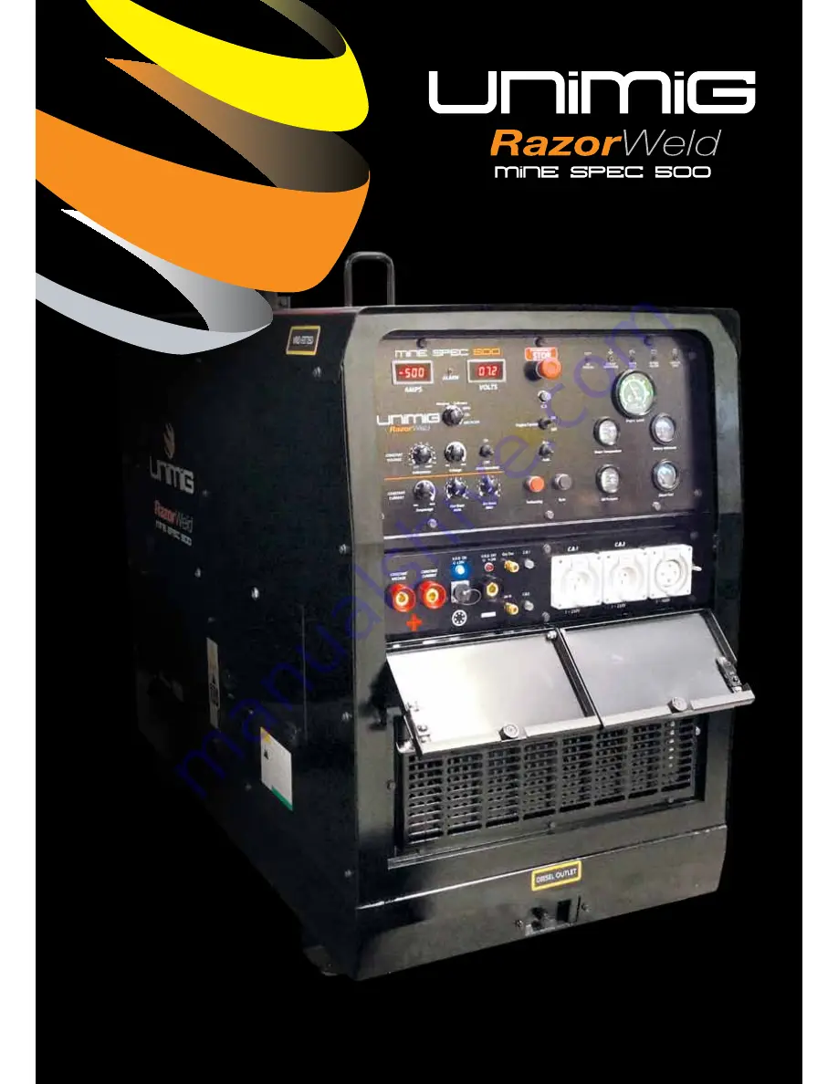 Unimig RazorWeld MS500 Operating Manual Download Page 1