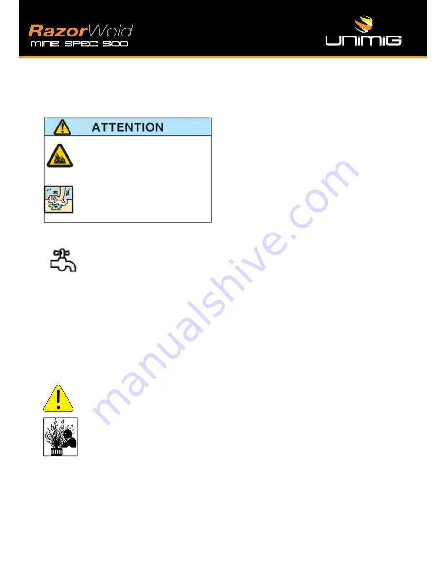 Unimig RazorWeld MS500 Operating Manual Download Page 22