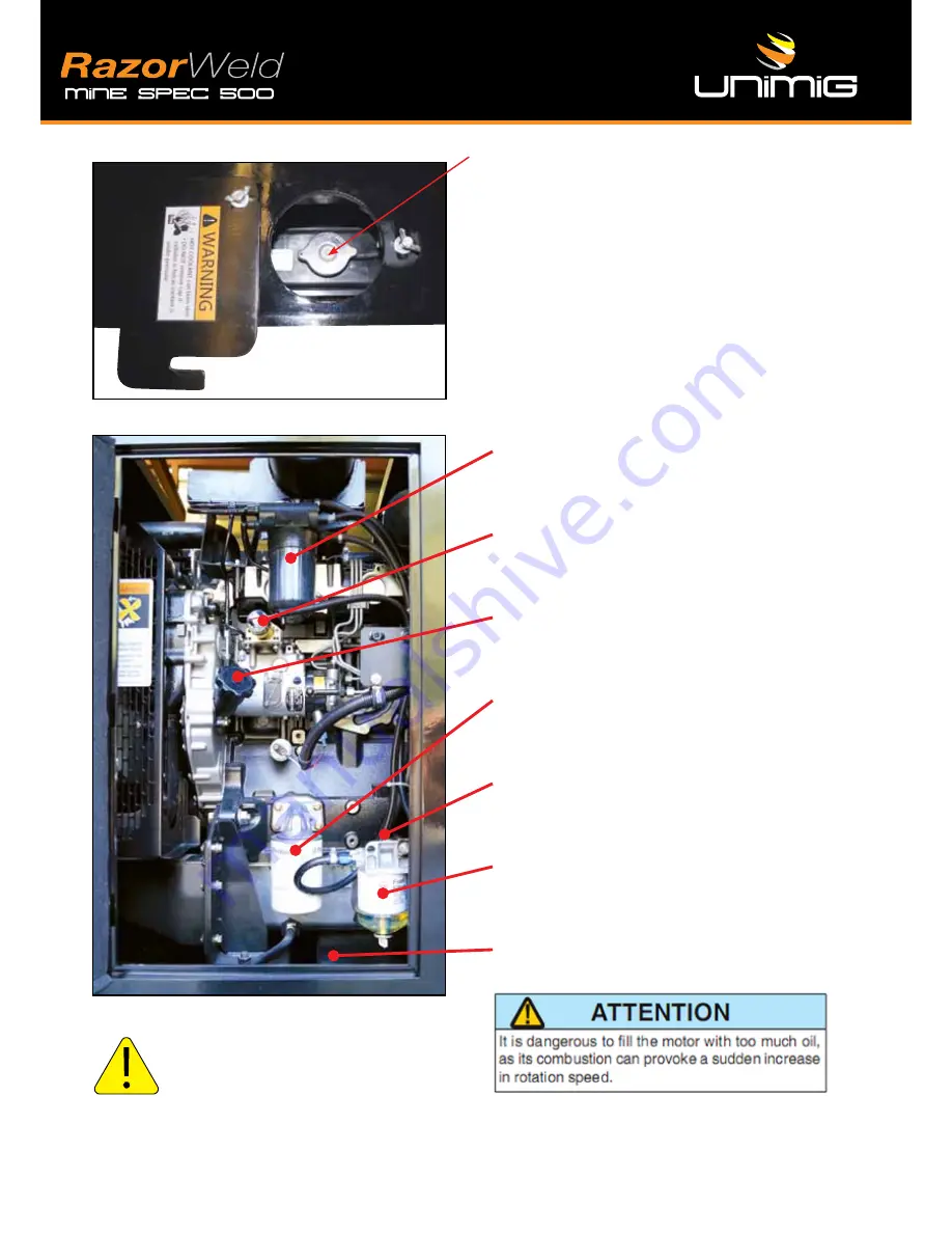 Unimig RazorWeld MS500 Operating Manual Download Page 24