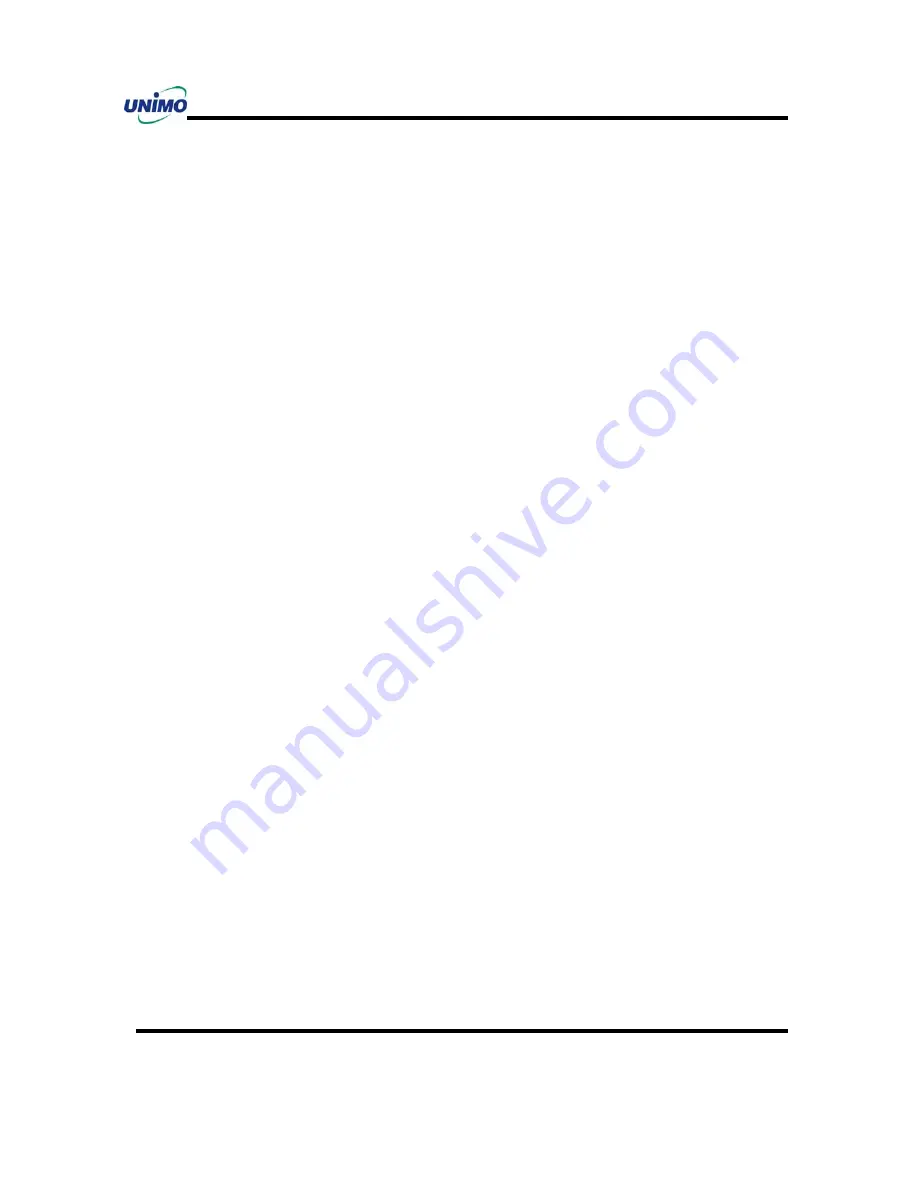 UNIMO Technology UDM-240ZBH Service Manual Download Page 2