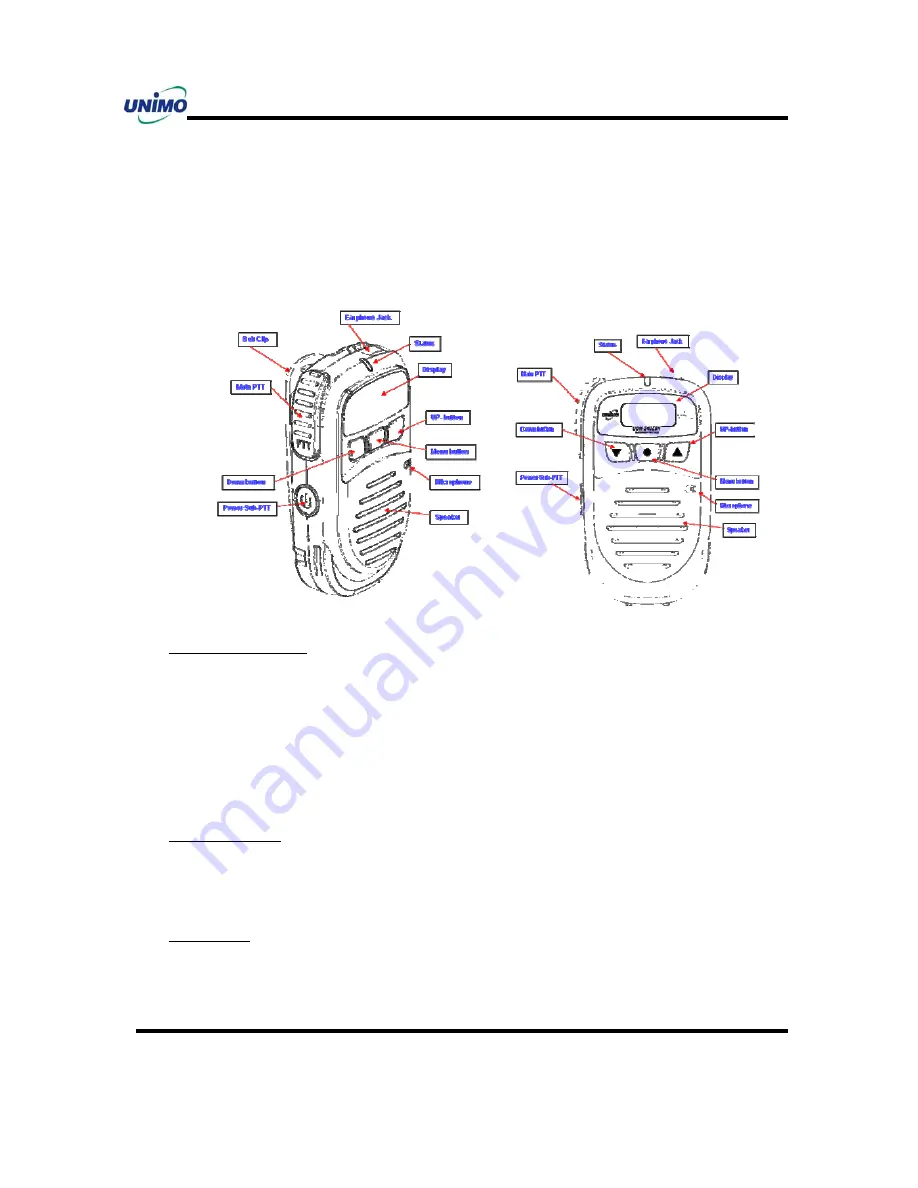 UNIMO Technology UDM-240ZBH Service Manual Download Page 8