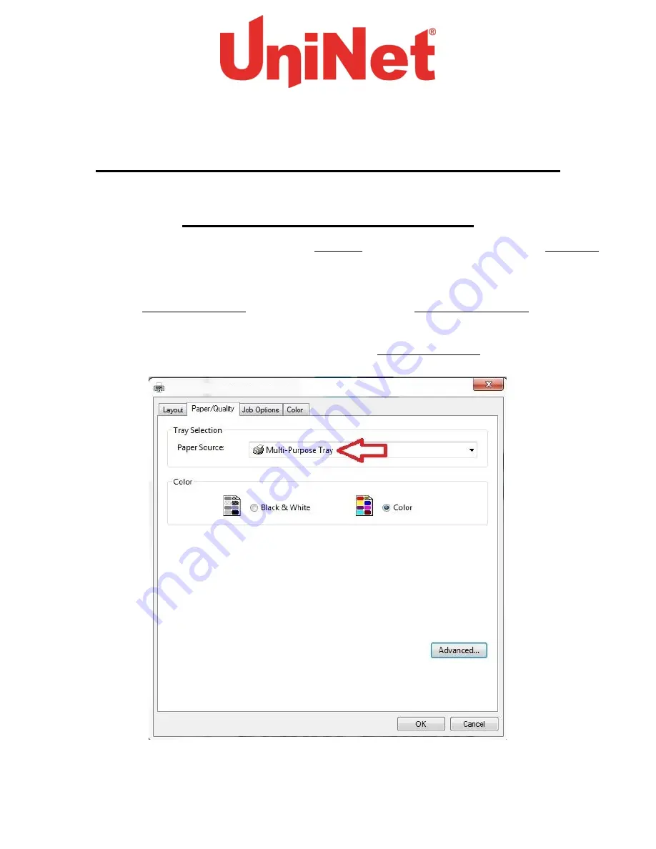 Uninet iColor 500 User Manual Download Page 7