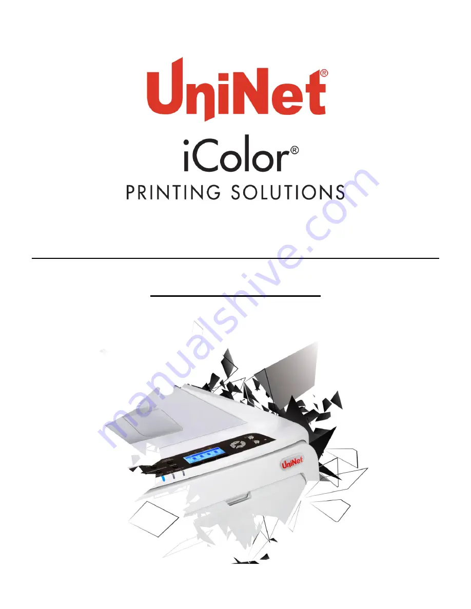 Uninet iColor 540 User Manual Download Page 1