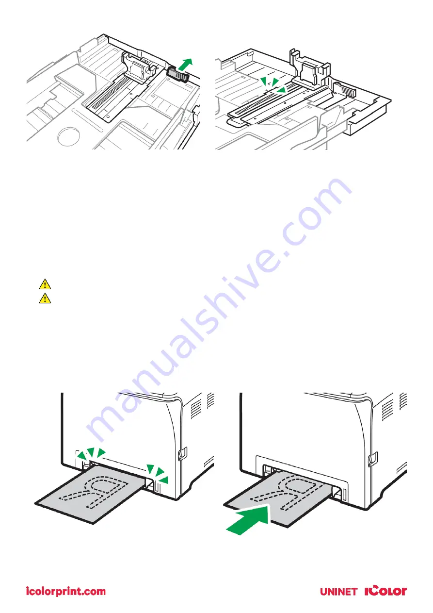 Uninet IColor 560 Manual Download Page 14