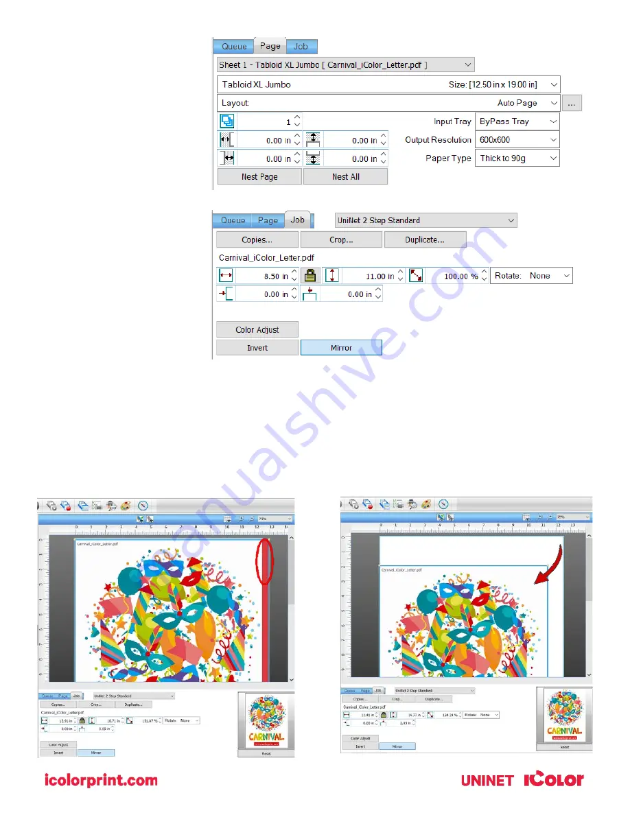 Uninet IColor 800W User Manual Download Page 23