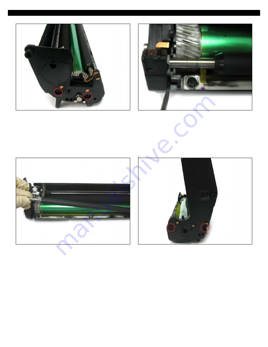 Uninet OKIDATA C5500 Cartridge Remanufacturing Instructions Download Page 8