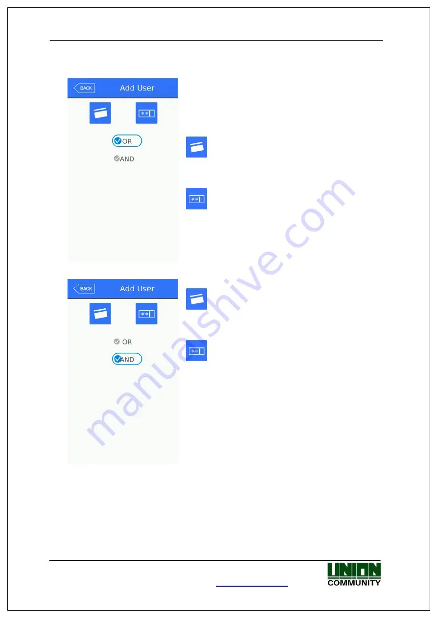 Union Community MiKey AC1100 User Manual Download Page 33