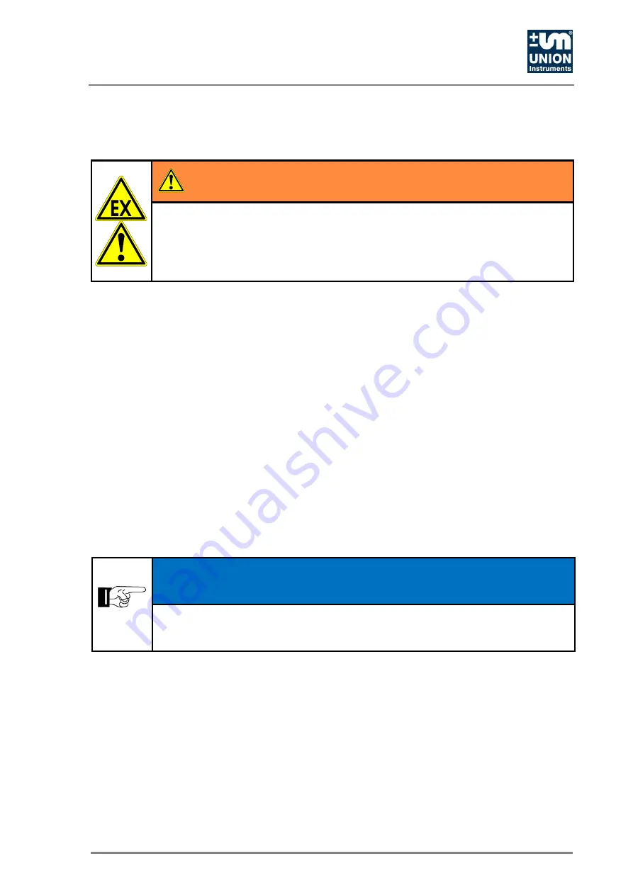 Union Instruments CWD2000 EX Original Operating Instructions Download Page 43