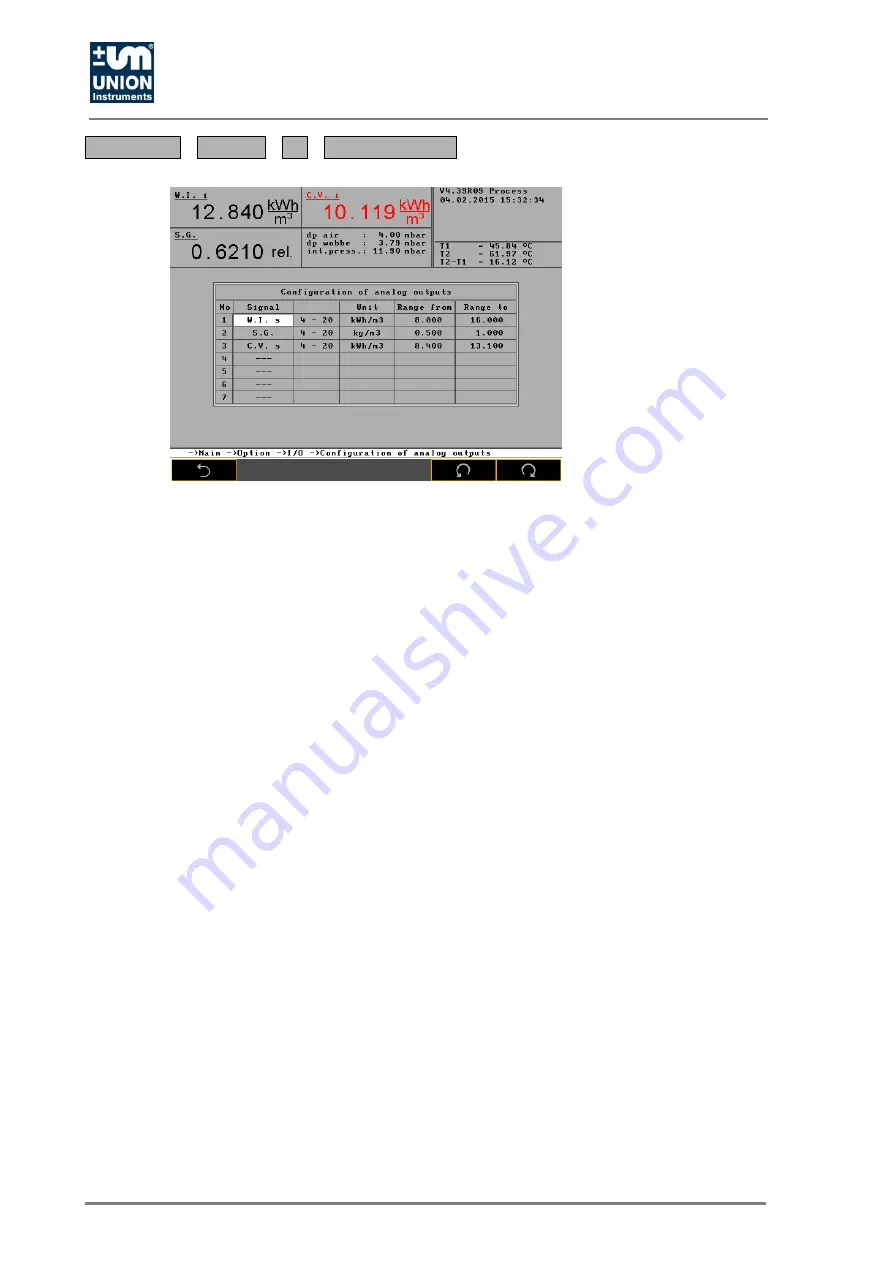 Union Instruments CWD2000 EX Скачать руководство пользователя страница 52