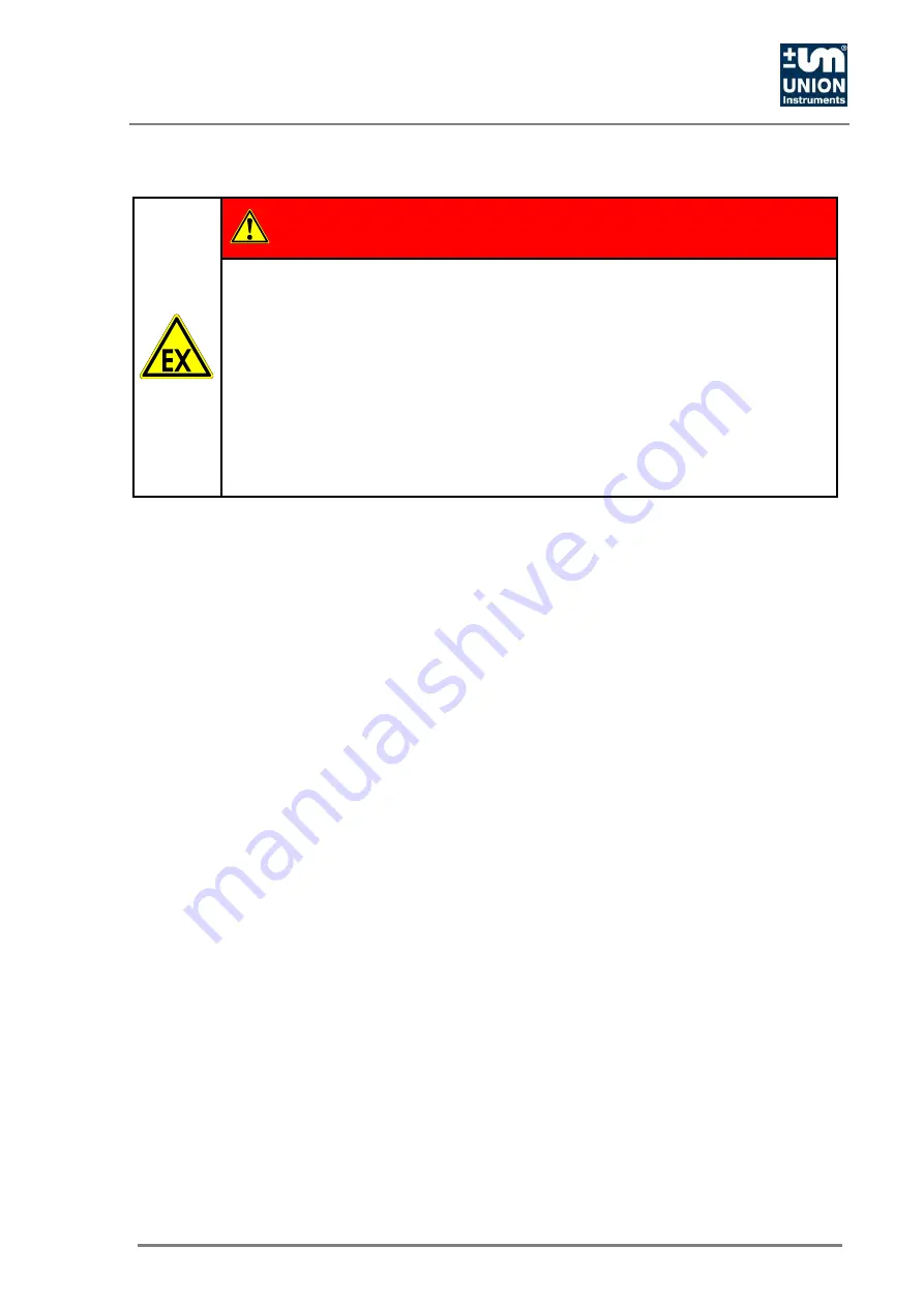 Union Instruments CWD2000 EX Original Operating Instructions Download Page 91