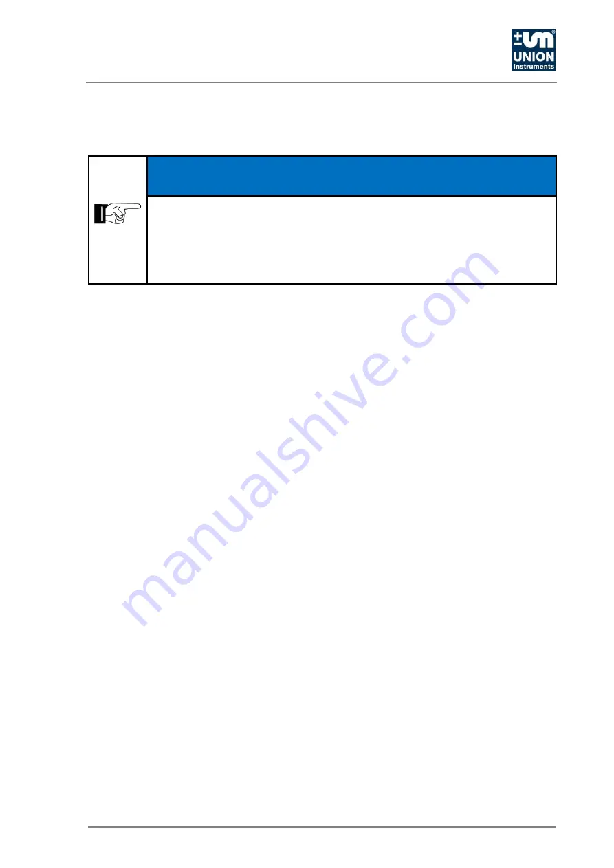 Union Instruments CWD2000 EX Original Operating Instructions Download Page 97