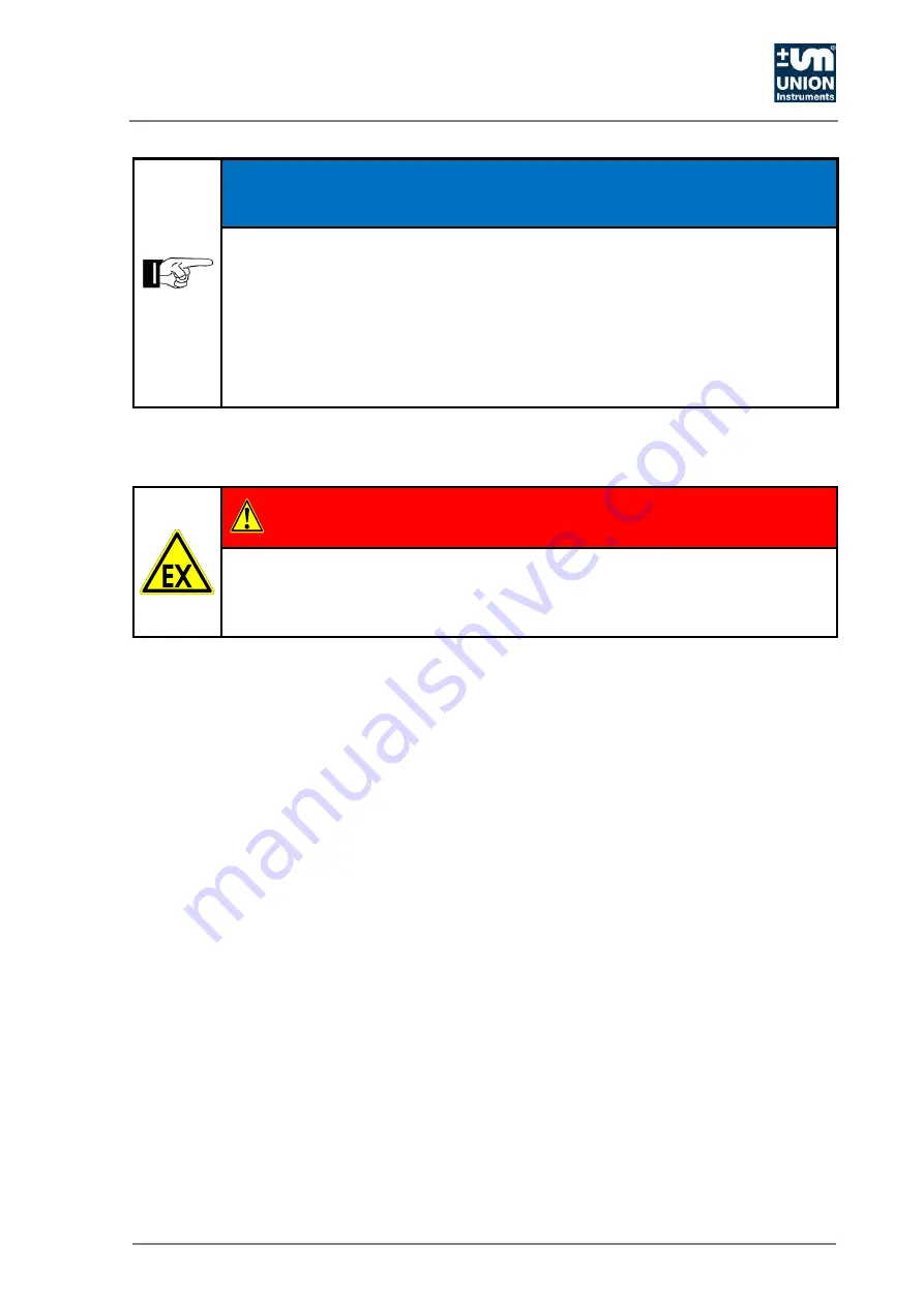 Union Instruments CWD3000 EXP Operating Instructions Manual Download Page 9