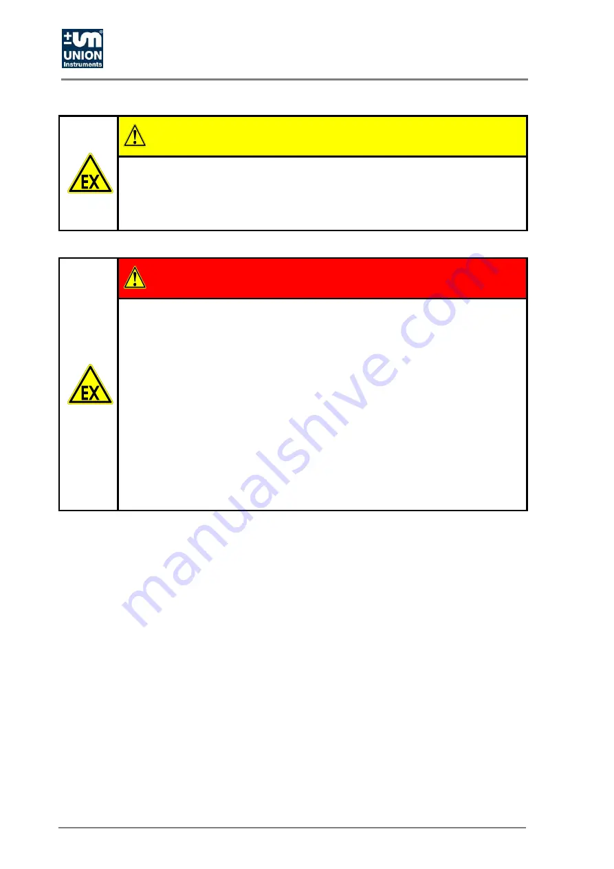 Union Instruments CWD3000 EXP Operating Instructions Manual Download Page 34