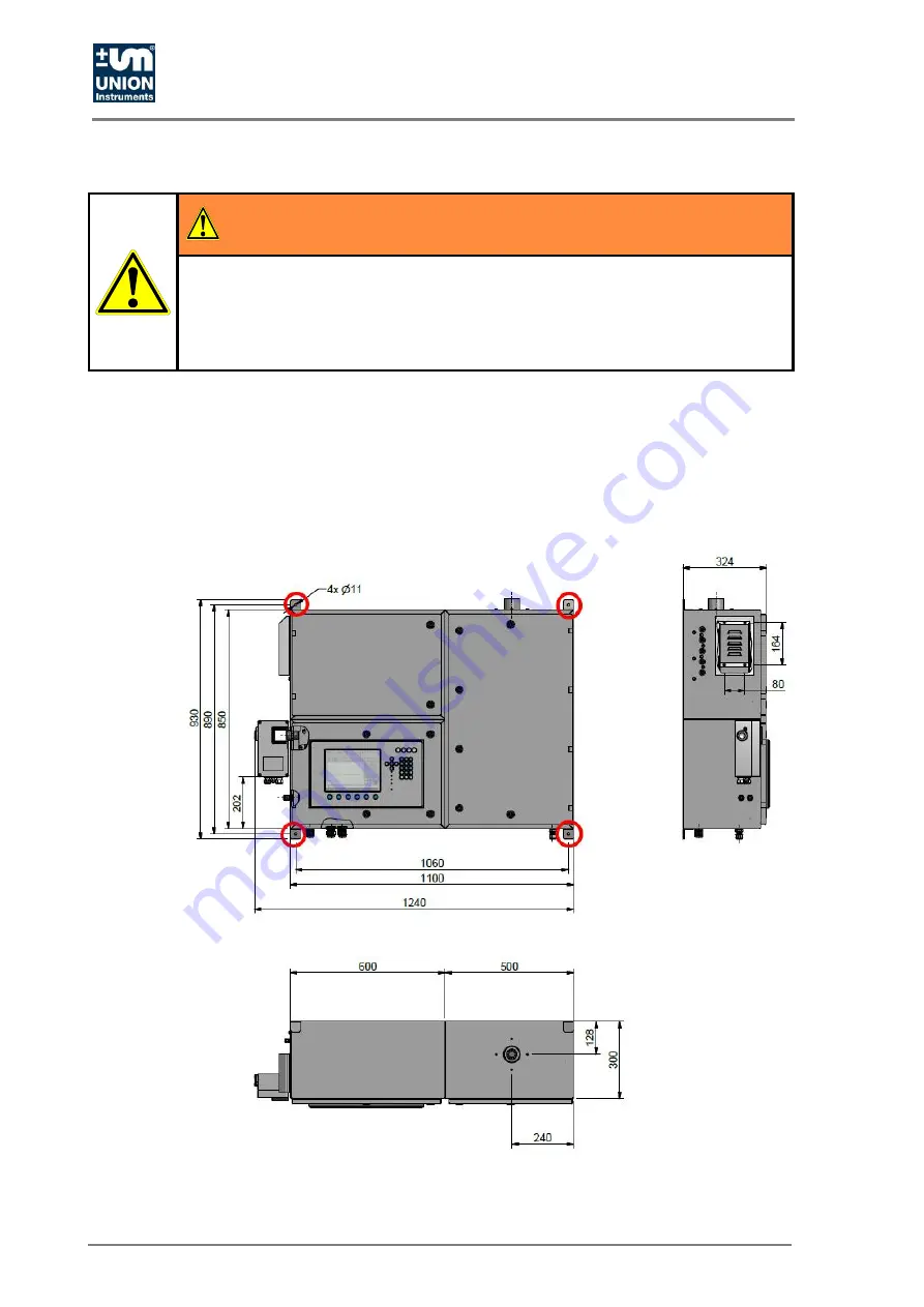 Union Instruments CWD3000 EXP Скачать руководство пользователя страница 36