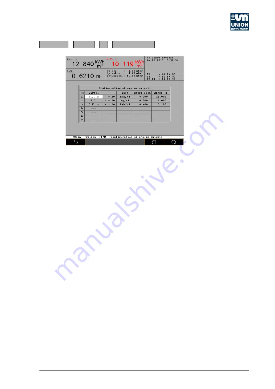 Union Instruments CWD3000 EXP Скачать руководство пользователя страница 67