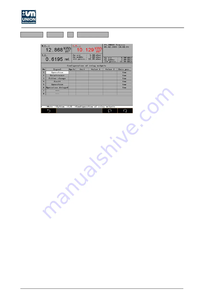 Union Instruments CWD3000 EXP Скачать руководство пользователя страница 68