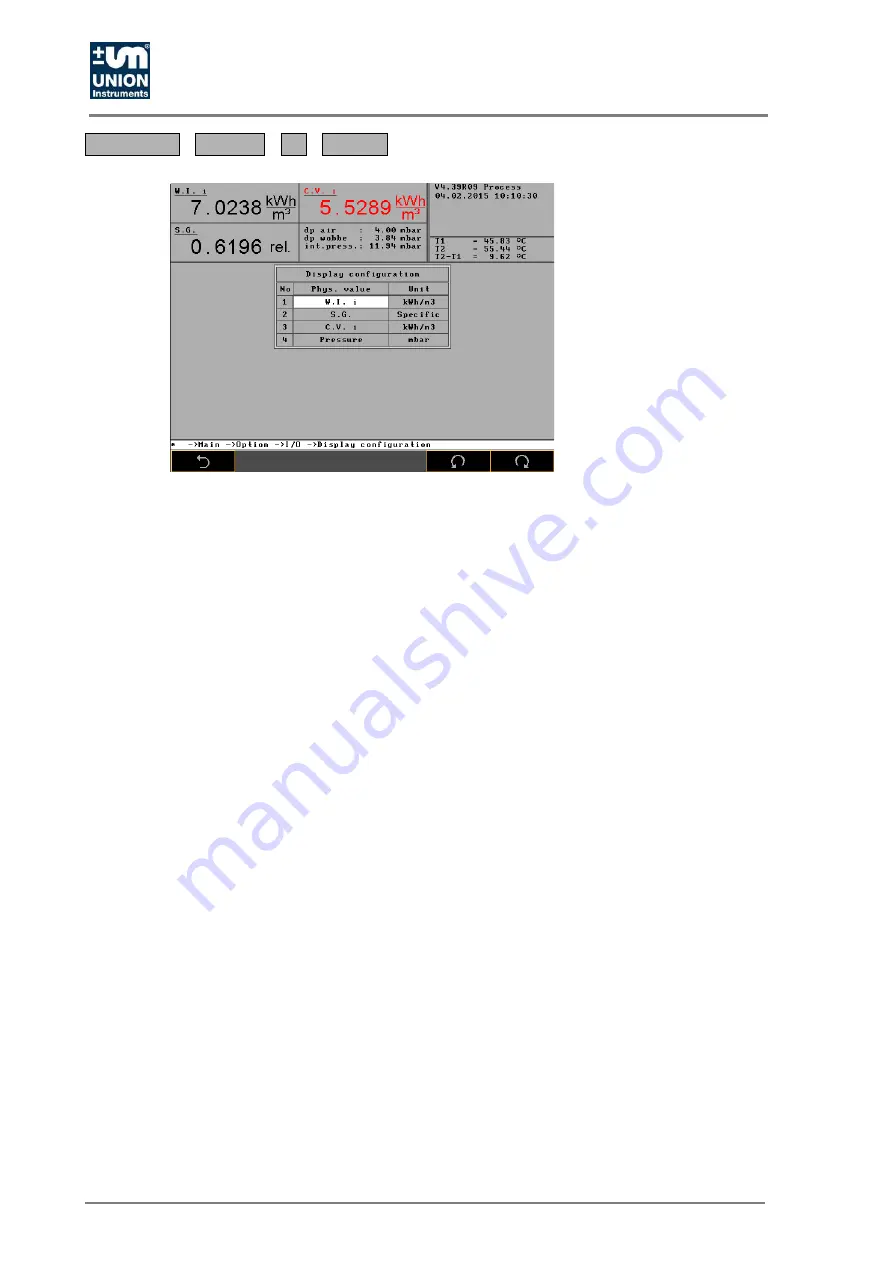 Union Instruments CWD3000 EXP Operating Instructions Manual Download Page 72