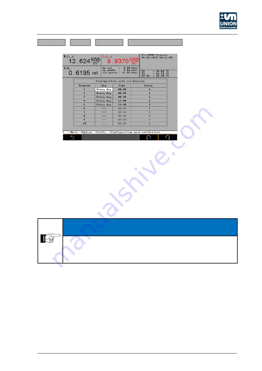 Union Instruments CWD3000 EXP Скачать руководство пользователя страница 75