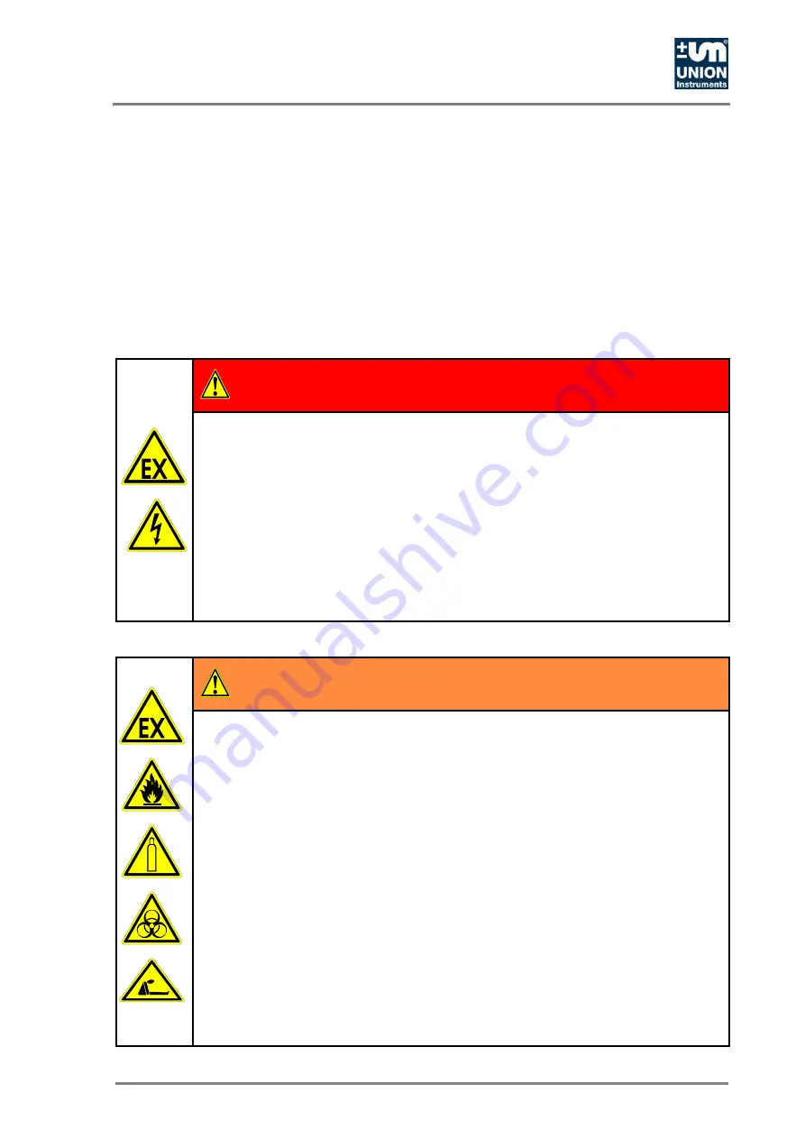 Union Instruments CWD3000 EXP Operating Instructions Manual Download Page 99