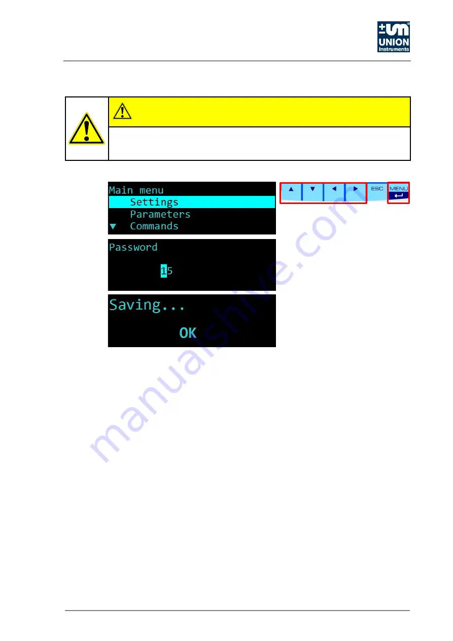 Union Instruments INCA5011 Translation Of The Original Operating Instructions Download Page 45