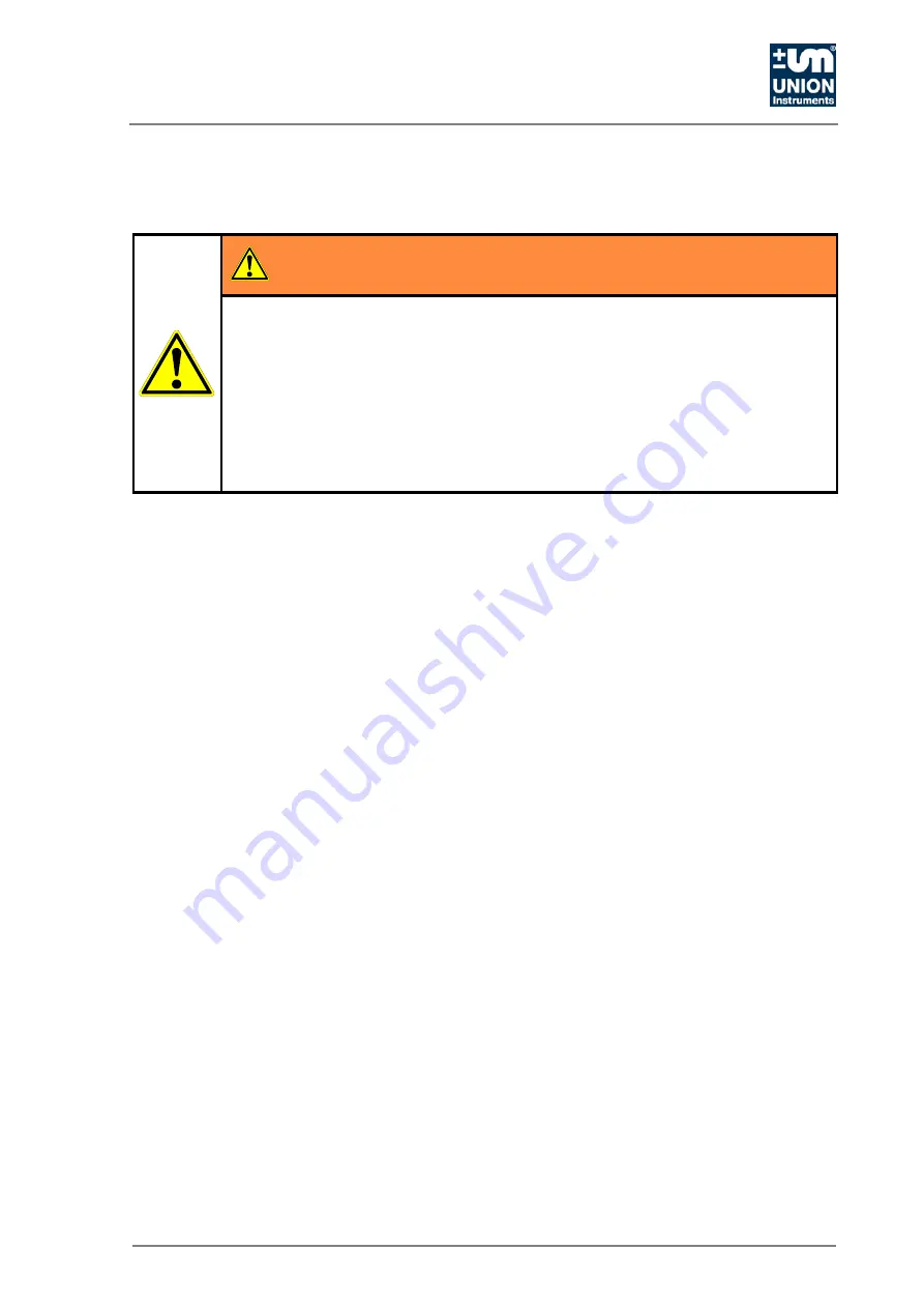 Union Instruments INCA5011 Translation Of The Original Operating Instructions Download Page 61