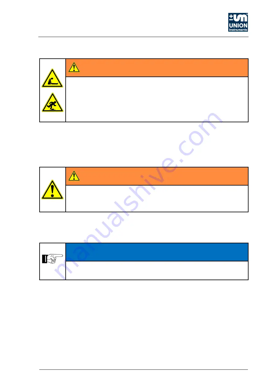 Union Instruments INCA5021 Translation Of The Original Operating Instructions Download Page 29