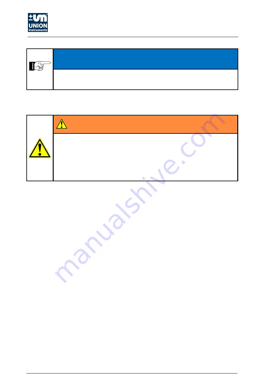 Union Instruments PMS3000 Translation Of The Original Operating Instructions Download Page 22