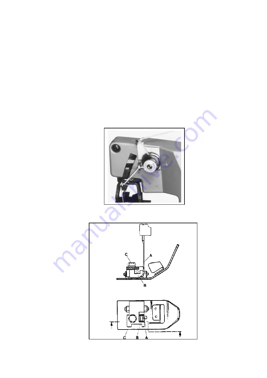 UnionSpecial 3100A Instructions And Parts List Download Page 11