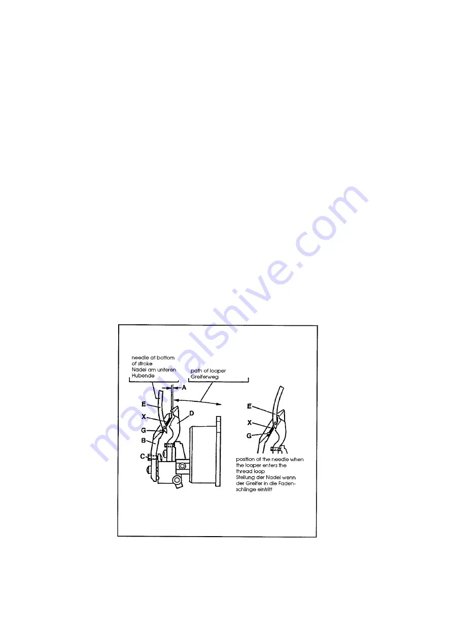 UnionSpecial 3100A Instructions And Parts List Download Page 12