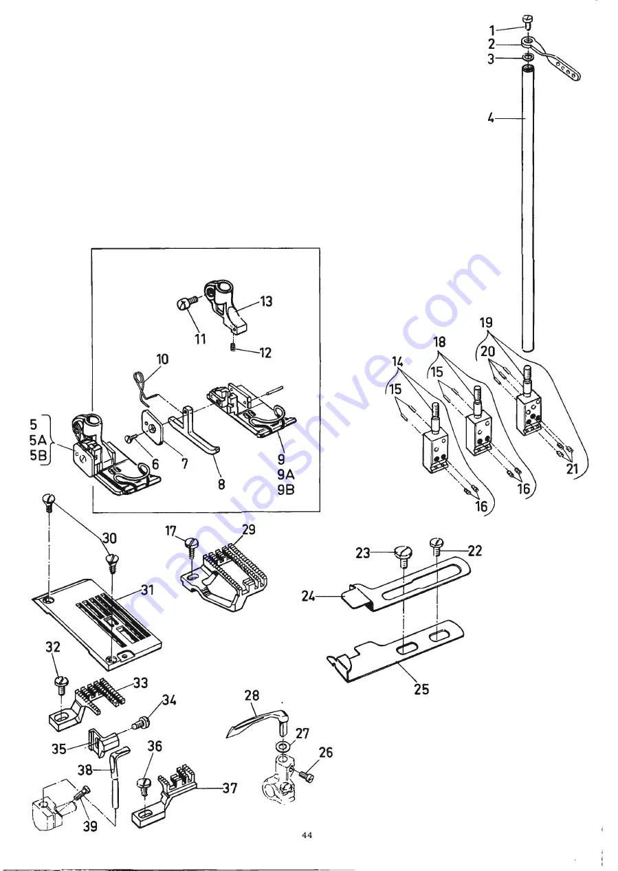 UnionSpecial 34700 DG Manual Download Page 48