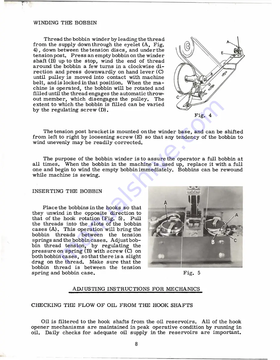 UnionSpecial 612200 Series Instructions For Adjusting And Operating Download Page 10