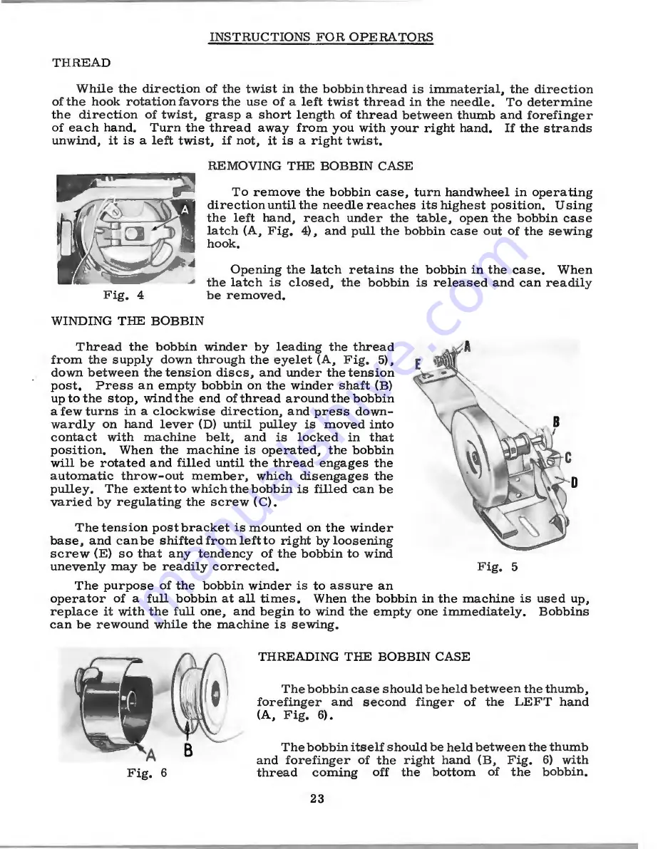 UnionSpecial 63900 Series Instructions For Adjusting And Operating Download Page 23