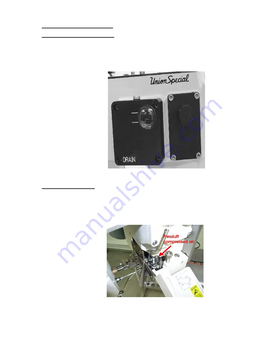 UnionSpecial BCE200 Original Instructions Manual Download Page 18