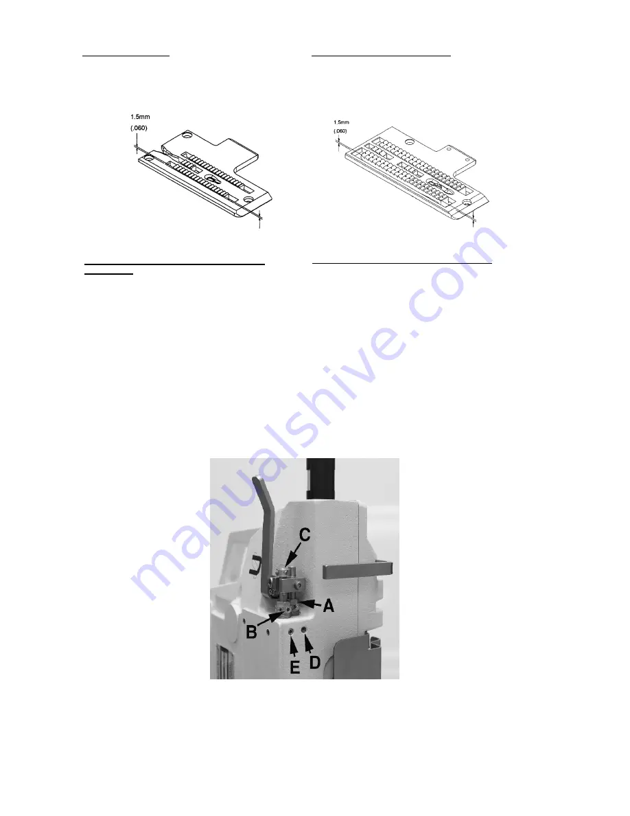 UnionSpecial BCE200 Original Instructions Manual Download Page 21