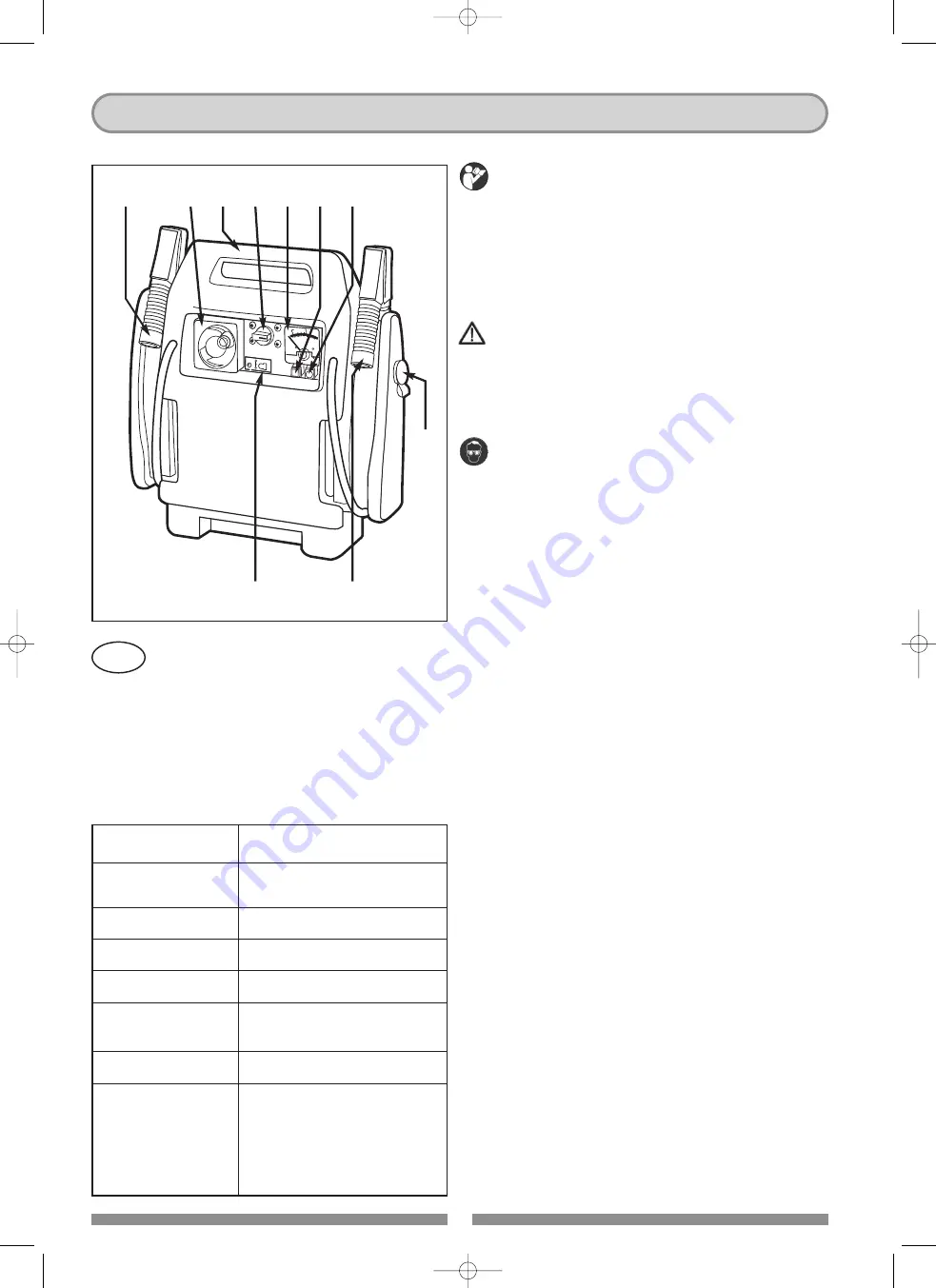 Unitec POWER-STATION BASIC Instruction Manual Download Page 6