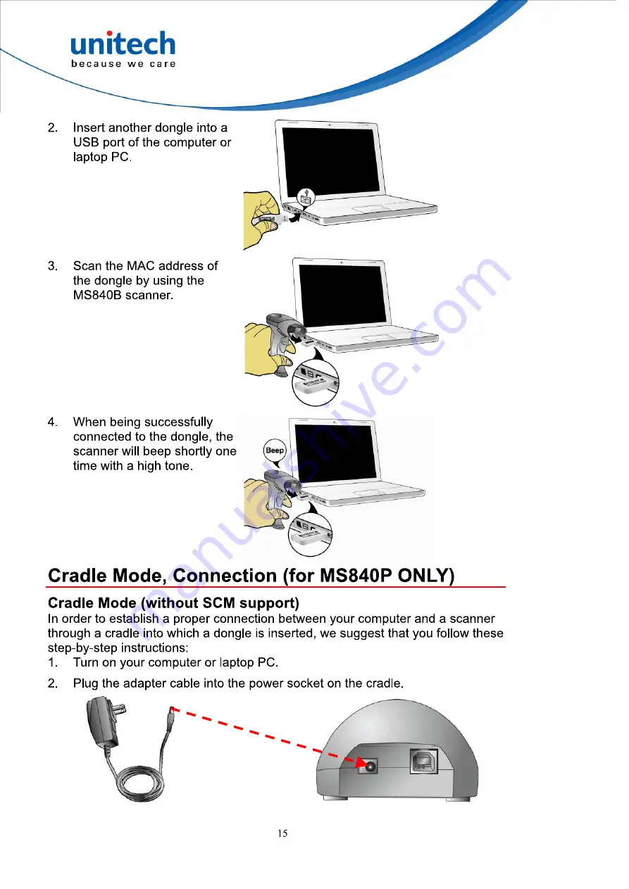 Unitech MS084 User Manual Download Page 27