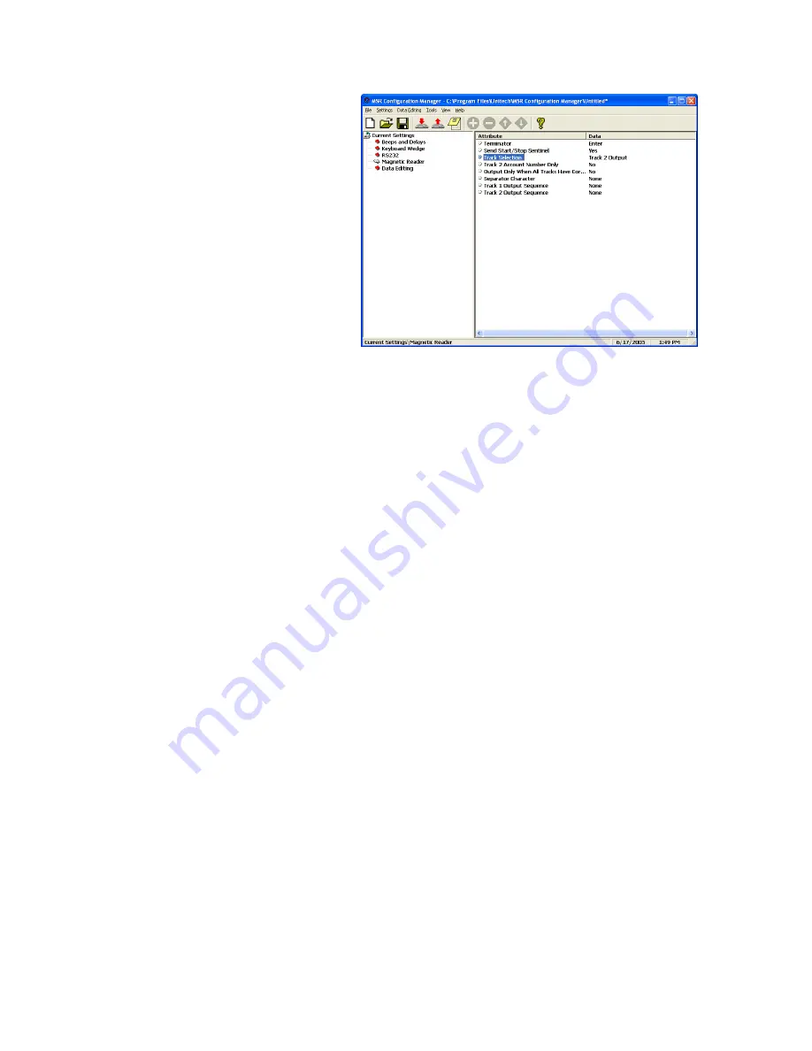 Unitech MS240 User Manual Download Page 19