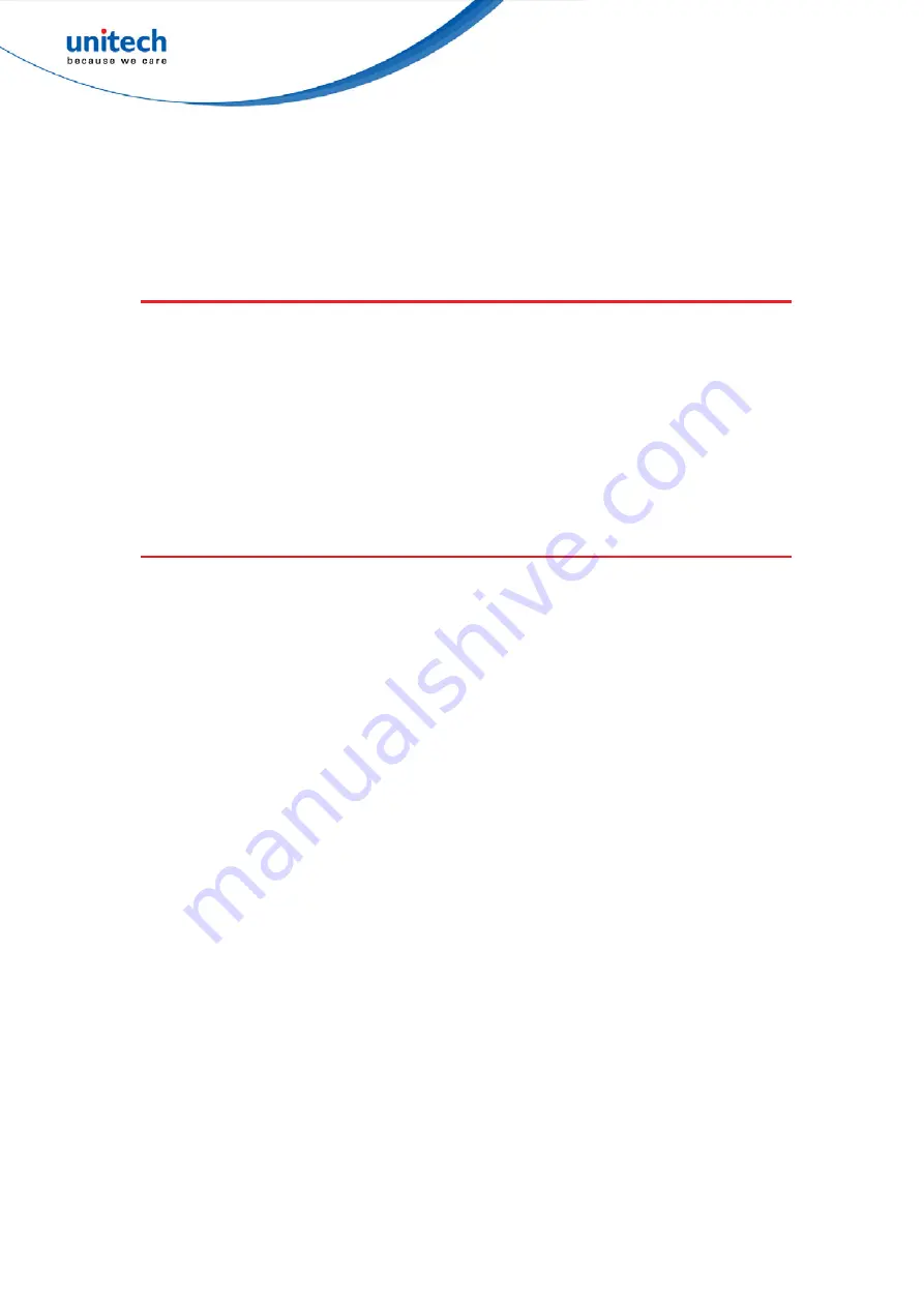 Unitech MS340BT User Manual Download Page 3